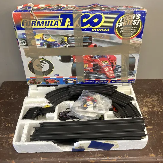 Formula Tyco Monza Slot Car Set, Magnum X-3